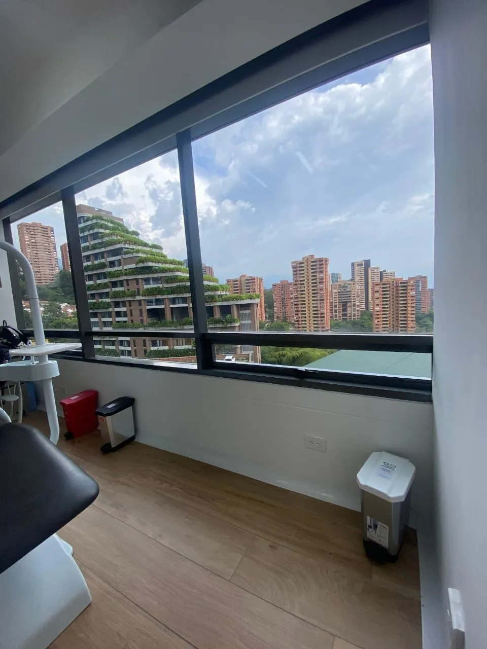 The view from the chair